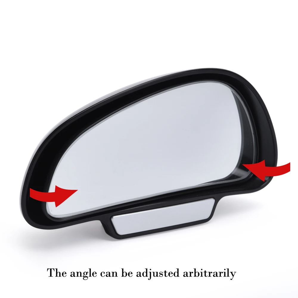 YASOKRO Car Mirror 360 Degree Adjustable Wide Angle Side Rear Mirrors blind spot Snap way for parking Auxiliary rear view mirror