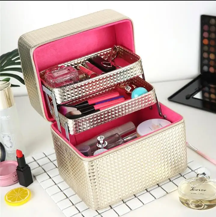 

Top selling! Cosmetic bag large capacity multi-purpose for Makeup brush kits