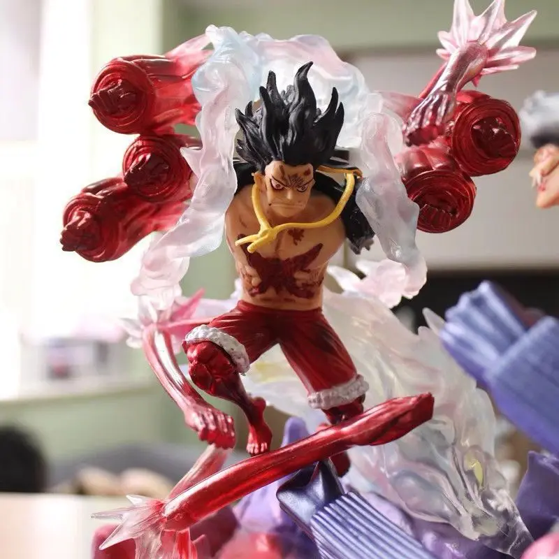 Аниме One Piece GK Luffy Gear четвертый VS Katakuri Battle Ver фигурка модели игрушек|Игровые фигурки