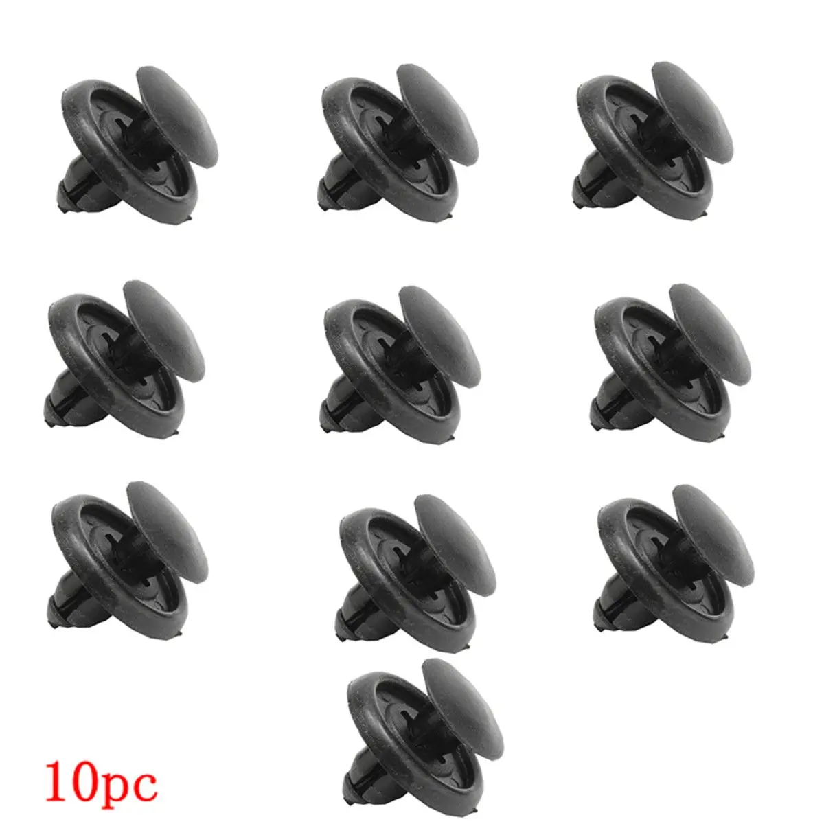 10PCS 7mm Car Bumper Hood for Fender Rivet Trim Panel Retainer Clip
