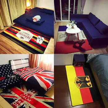 

Retro British Flag Living Room Bedroom Decorative Carpet Area Rug Bathroom Floor Door Yoga Baby Crawling Play Game Mat