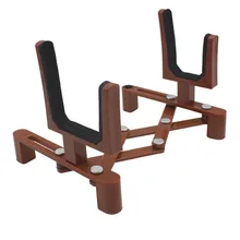 Profesional portátil plegable violín instrumento Musical violín piso Rack titular violines guitarra Accesorios