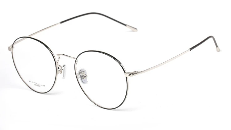 Высокое качество, ретро круглые очки, оптические очки по рецепту, оправа для мужчин, легкие оправа для очков, при близорукости, женские очки Oculos de Grau