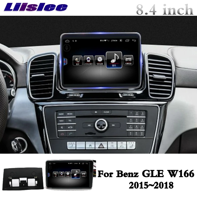 Clearance For Mercedes Benz MB GLE ML M Class W166 2015~2018 Liislee Car Multimedia Player NAVI CarPlay Adapter Car Radio GPS Navigation 3