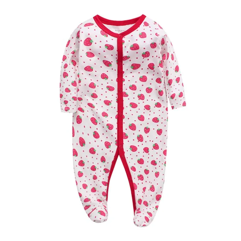 bamboo baby bodysuits	 Newborn Baby Boys Girls Sleepers Pajamas Babies Jumpsuits 1 PCS Infant Long Sleeve 0 3 6 9 12 Months Clothes Cotton baby suit Baby Rompers