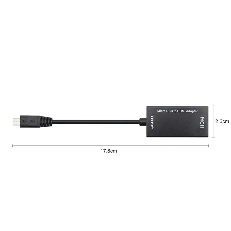  Tipo C & Micro Usb a Hdmi 1080P Hd Audio Video Cavo per Hdtv Convertitore SIM Card E Adattatori per