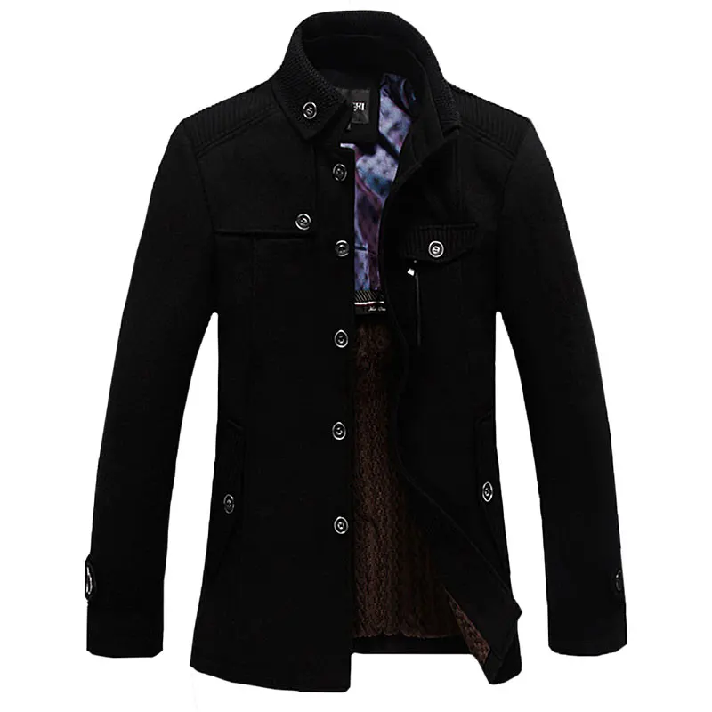 Мужская зимняя куртка, Длинная ветровка со стоячим воротником|jacket coat men|coat holderjacket orange | АлиЭкспресс