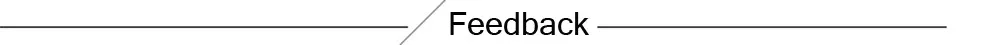 feedback