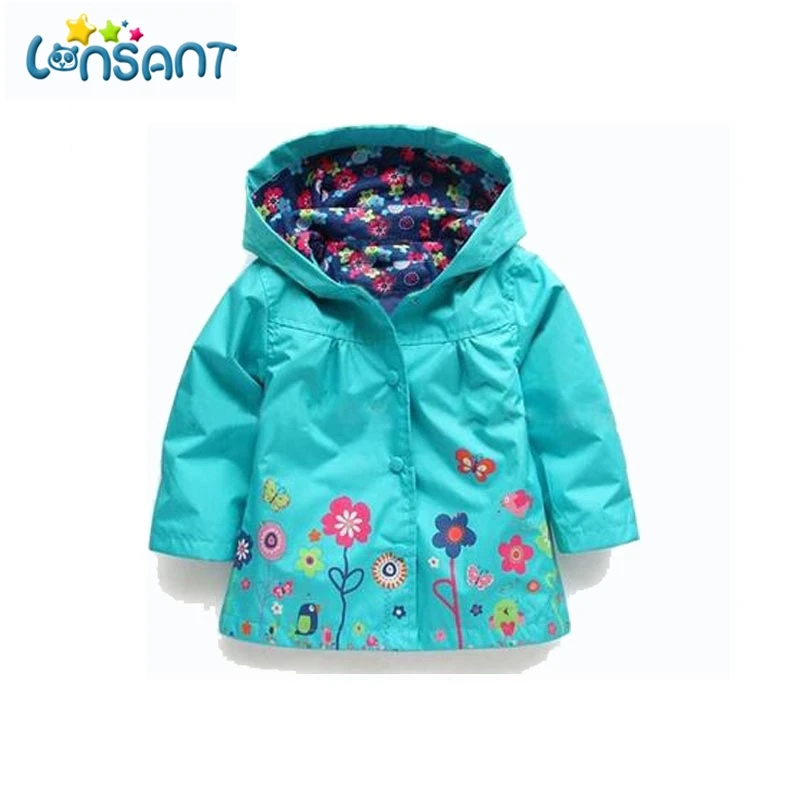 girls waterproof padded coat