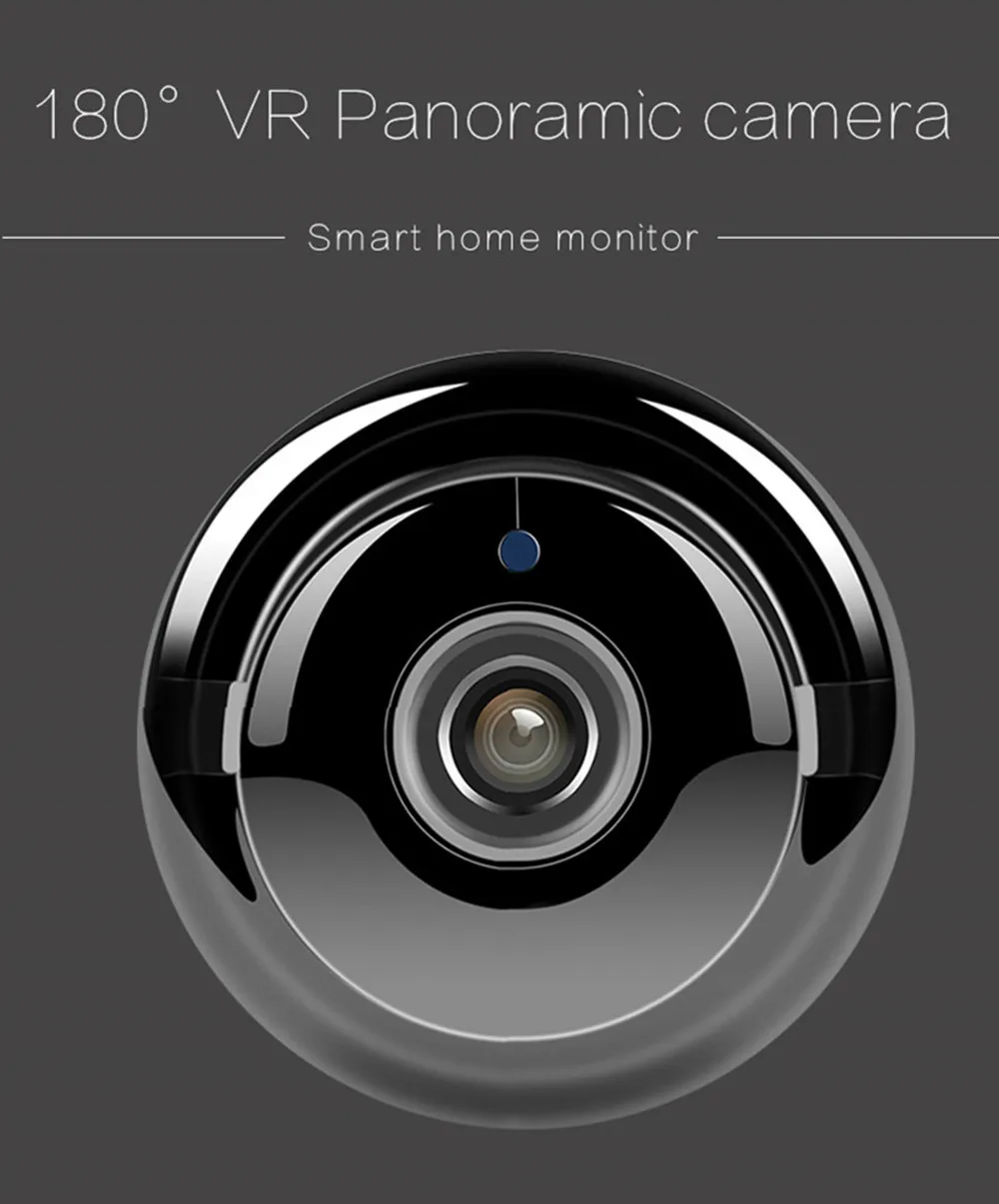 HiSMAHO 180 градусов панорамная Wi-Fi камера 960P HD Беспроводная умная домашняя ip-камера безопасности ИК ночного видения Детский Монитор просмотр приложения