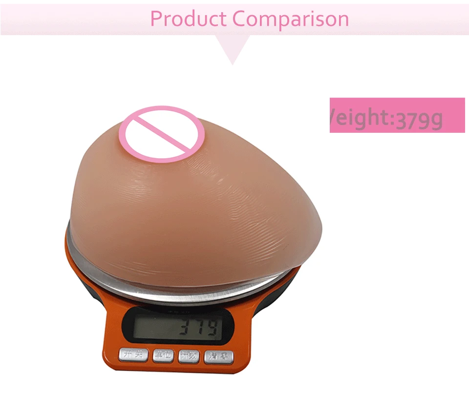 Komaynaly Silicone Fake Breast Water Drop Mastectomy Prosthesis Enhancers Forms (7)