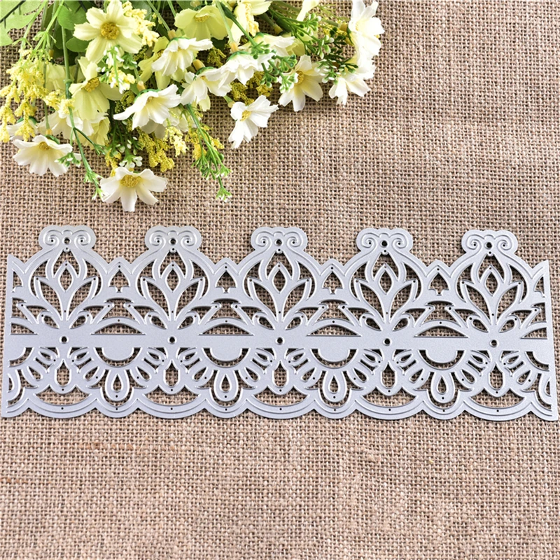 

Eastshape Lace Hollow Frame Metal Cutting Dies Scrapbooking For Making Cards Album Decorative Embossing DIY Crafts Stencils 2019