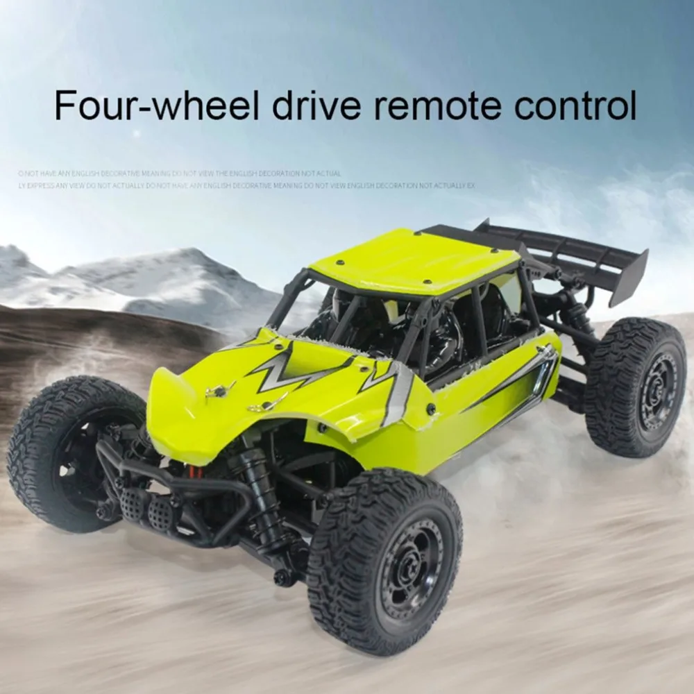 

Remote Control Toys 1/18 2.4G 4WD 35km/h Racing Brushed Ratchet Sandrail Buggy RC Car Off-Road Truck For Children