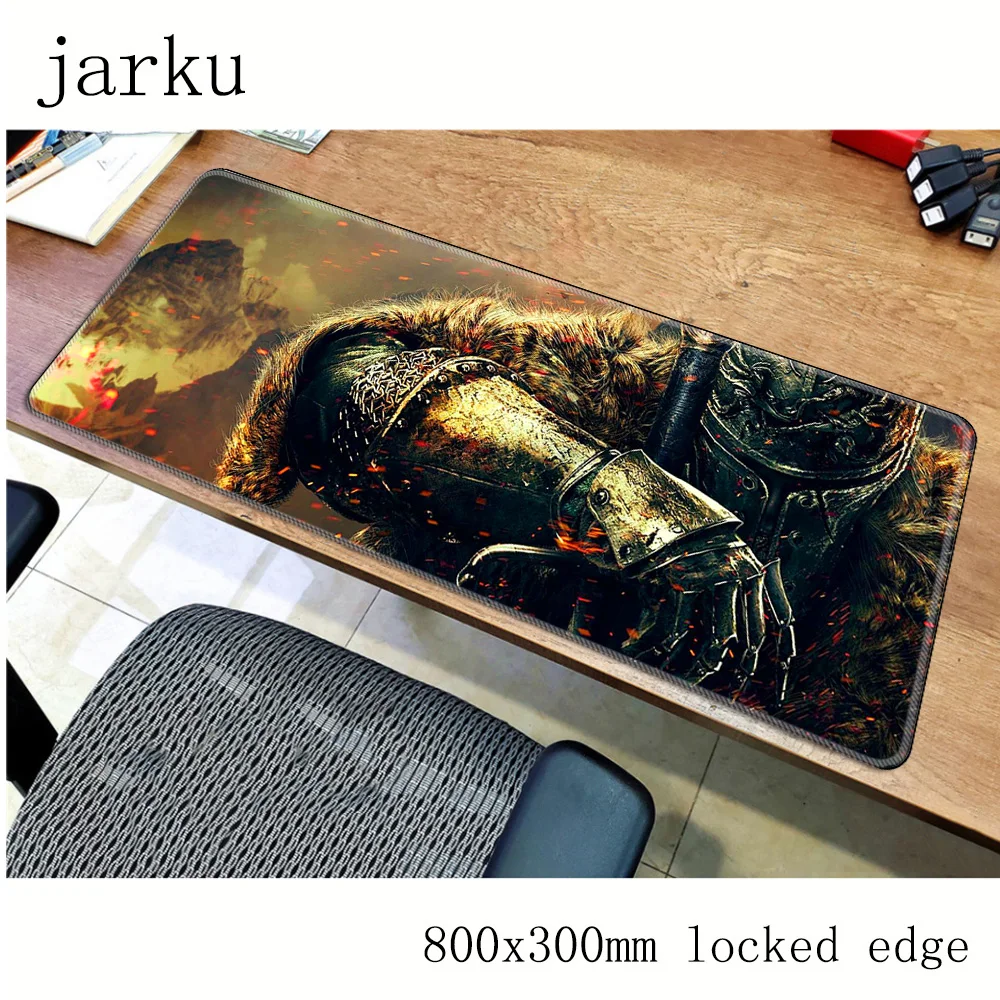 Коврик для мыши dark souls геймер 800x300 мм коврик notbook большой игровой подарок мальчика