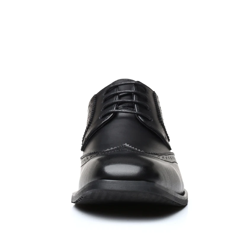 PHLIY XUAN/Новинка года; мужские деловые кожаные туфли с острым носком на шнуровке; официальная Мужская обувь; большие размеры 38-48