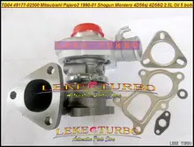 TD04 49177-02500 Oil Cooled outlet 5 holes Turbo Turbocharger For Mitsubishi Pajero II 1990-01 SHOGUN MONTERO 4D56SJ 4D56Q 2.5L