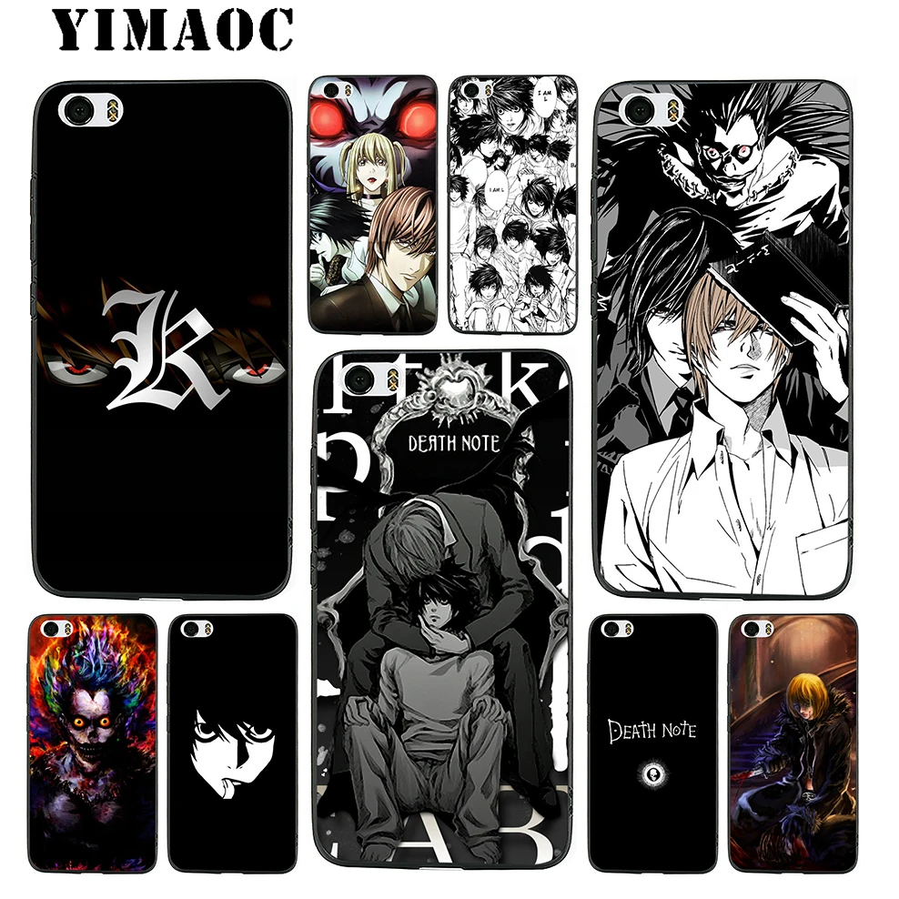 

YIMAOC Death Note Anime Soft Silicone Case for Xiaomi Redmi Note 9 Mi 8 Se 7 6 6A A1 A2 4X 4A 5A 5 MAX 3 MiA1 A2