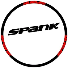 Горный велосипед колеса Набор обода Замена наклейки для SPANK BMX Велоспорт наклейки
