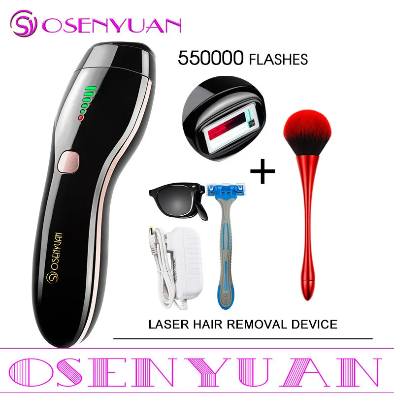 

2in1 550000 pulsed IPL Laser Hair Removal Device Permanent Hair Removal IPL laser Epilator Armpit Hair Removal machine