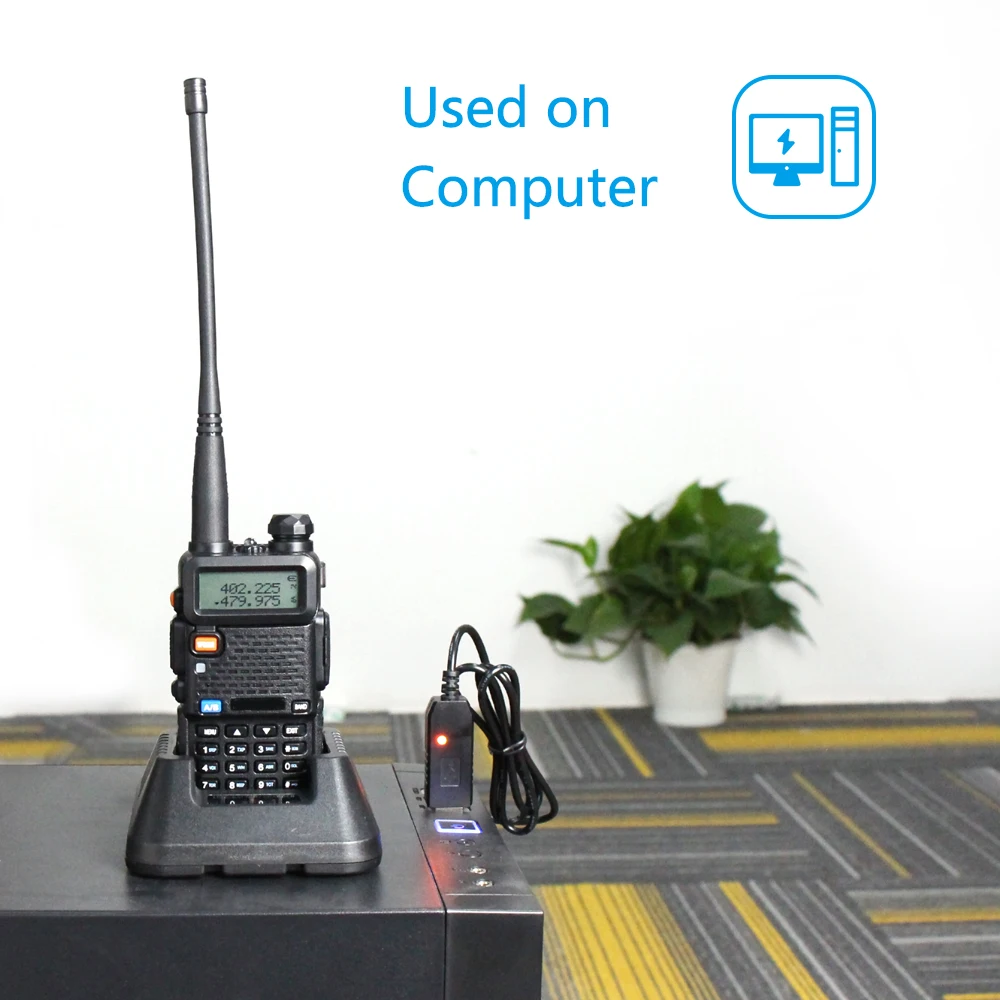 Baofeng UV-5R Walkie Talkie литий-ионный аккумулятор настольное зарядное устройство USB зарядное устройство кабель+ адаптер для Baofeng UV-5R серии радио