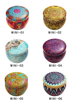 

Bohemia Creative Colorful Drum Shape Candy Box Wedding Engagement Baby Shower Party Iron Gift Box Party Supplies W8245