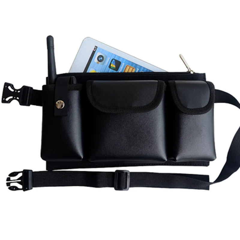 Индивидуальные портативные рации многофункциональная сумка для хранения KTV бар официант кожаный поясной пакет сумка для инструментов
