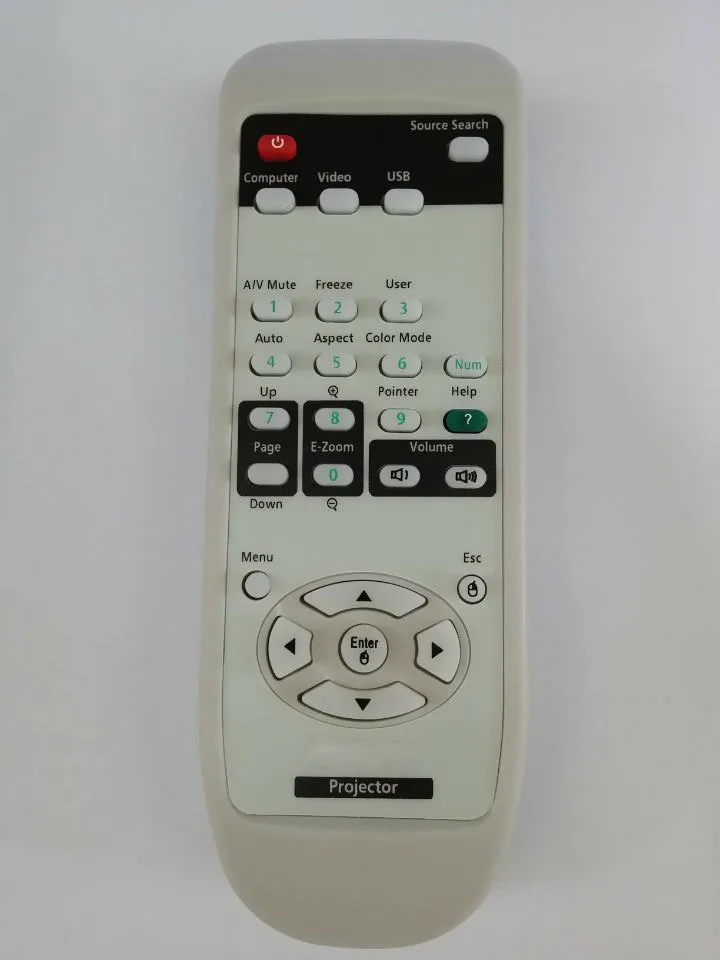 New Replacement Projector Remote Control for EPSON PowerLite 83c 84+ 85