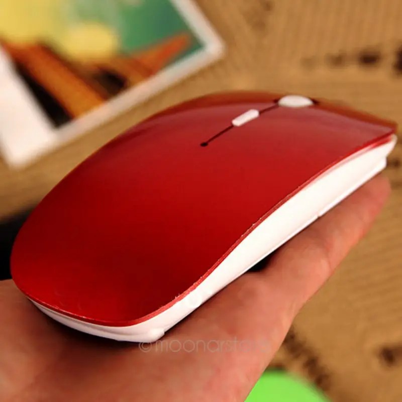 Ультратонкая 2,4G беспроводная мышь USB оптическая игровая мышь беспроводные мыши для ноутбука компьютерная мышь Raton Inalambrico USB приемник
