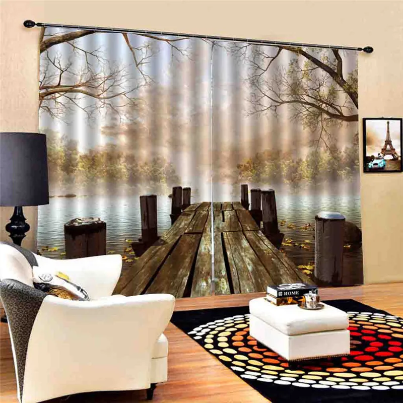 Autumn Curtain Tapestry Polyester Hanging Home Decoration Digital Print Curtain For Badroom 3D Blackout for Living room Oct29 Autumn Curtain Tapestry Polyester Hanging Home Decoration Digital Print Curtain For Badroom 3D Blackout for Living room Oct29