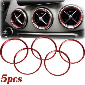 

Air Vent Outlet Ring Cover Trim Part Set Kit For Benz A/B/CLA/GLA Class 180 200