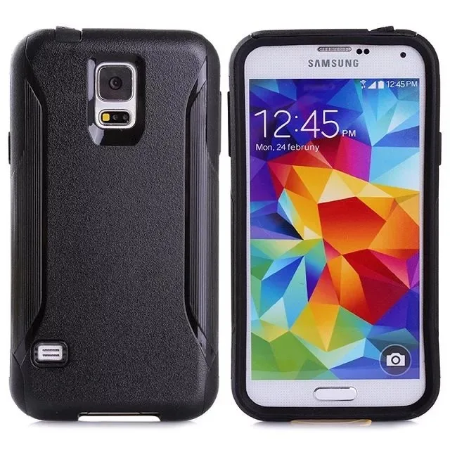 DHL,, высококачественный ПК+ ТПУ чехол для Samsung Galaxy S5. 2 в 1 шт+ жесткий чехол из термопластичного полиуретана для Samsung Galaxy S5, 100 шт/партия