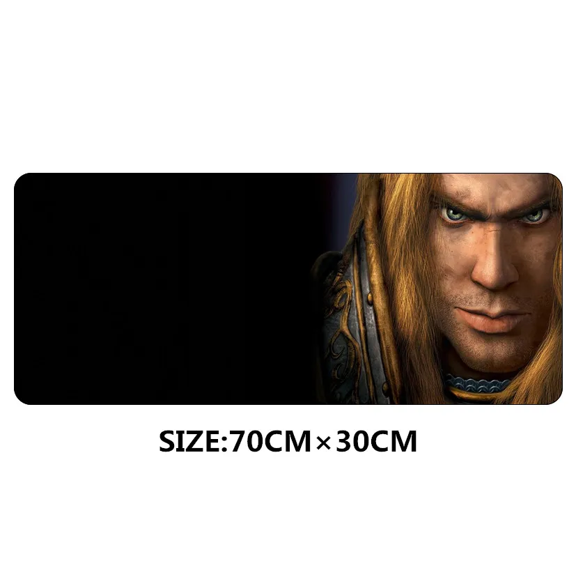 70x30 см XL Противоскользящий игровой коврик для мыши Warcraft III Frozen Throne большой коврик для мыши WOW украшение для геймера ноутбука коврик - Цвет: NO 4