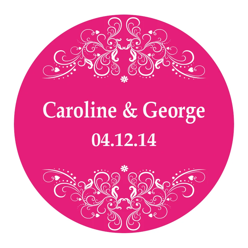 Customized Wedding design Sticker Labels Seals 3cm, Gift stickers for Wedding seals,50pcs/lot DIY PHOTO TEXT LOGO