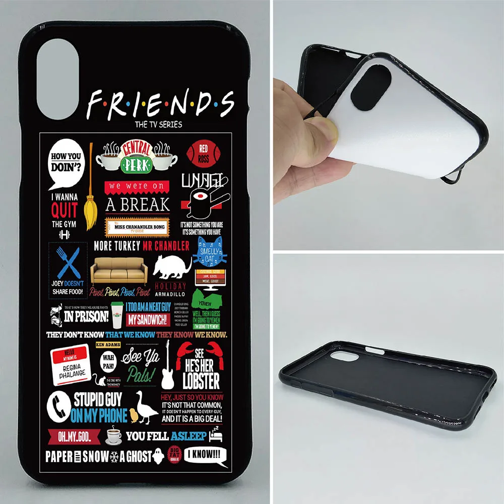 Phone Case For iPhone X XR XS Cases Friends The TV Series