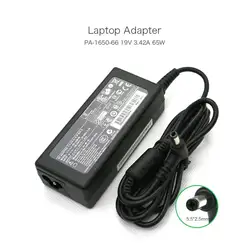 Бесплатная доставка 19 V 3.42A 65 Вт 5,5*2,5 мм зарядное устройство для ноутбука для acer PA-1650-02 PA-1650-66 PA-1650-90 Тетрадь