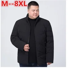 Размера плюс 10XL 8XL 6XL 5XL Лидер продаж Для мужчин зимние, с соединением внакрой, из хлопка комплект верхней одежды с хлопковой подкладкой: куртка Зимняя Куртка парка высокое качество большие Большие размеры