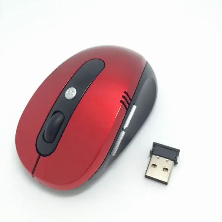 USB Бесшумная беспроводная мышь новинка 1600 dpi компьютерная 2 4G приемник для ПК