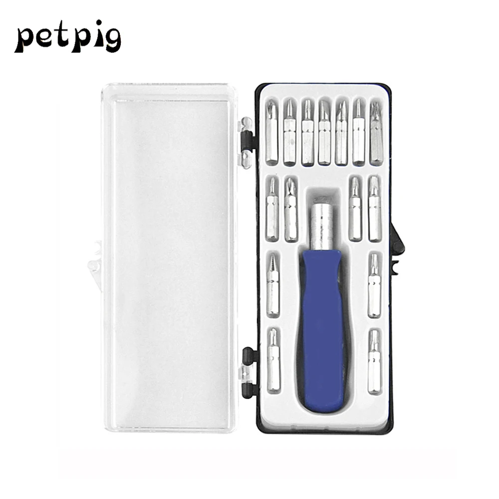 

Petpig 16pcs Combination Screwdriver Set Home Tool for Repairing Phones Mobile Phone Notebook Repair Tool