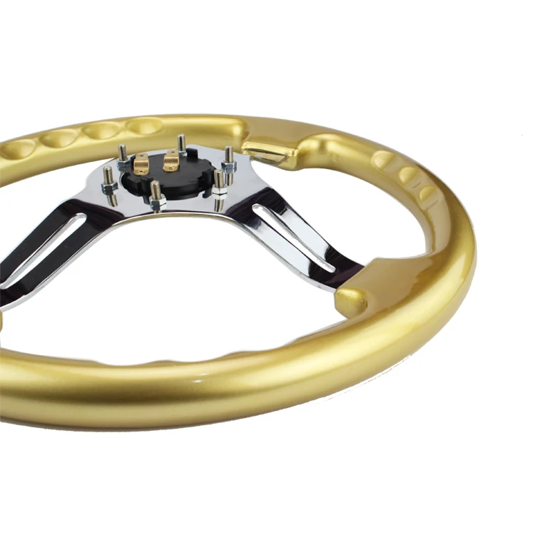 CNSPEED Серебро новый 350 мм 14 дюймов Руль ABS руль YC100434|Рулевые колеса и ступицы