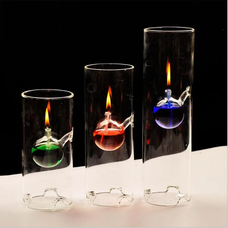 Стекло подсвечник для дома топлива лампа простые свадебные свечи|gift gifts|gift