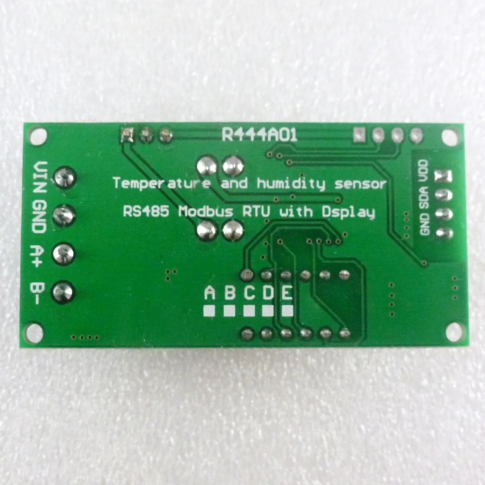 DC 5 в 12 В 24 в цифровой дисплей Modbus RTU RS485 датчик температуры и влажности Модуль AM2320 заменить DHT11 DHT22 DS18B20 PT100