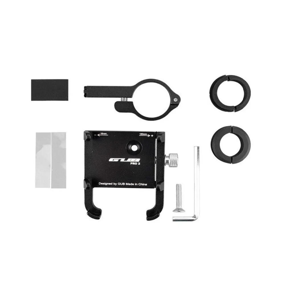 Universal Bicycle Phone Holder Motorcycle Handlebar Clip Stand For iPhone Samsung Mount Bracket Support For 3.5-6.2