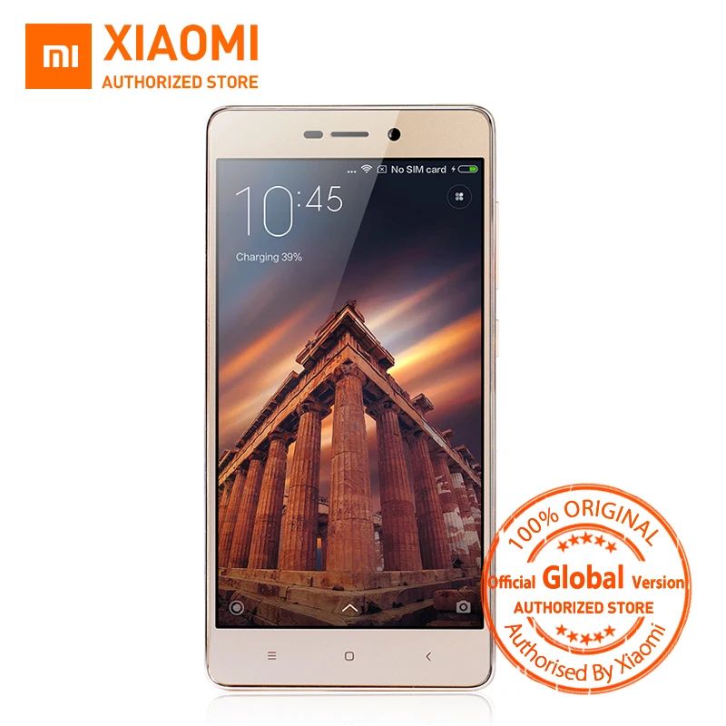 Official Global version Xiaomi Redmi 3S Prime Octa core Mobile Phone Snapdragon 430 4100mAh 5.0" 3GB / 32GB OTA B7 B20 Band