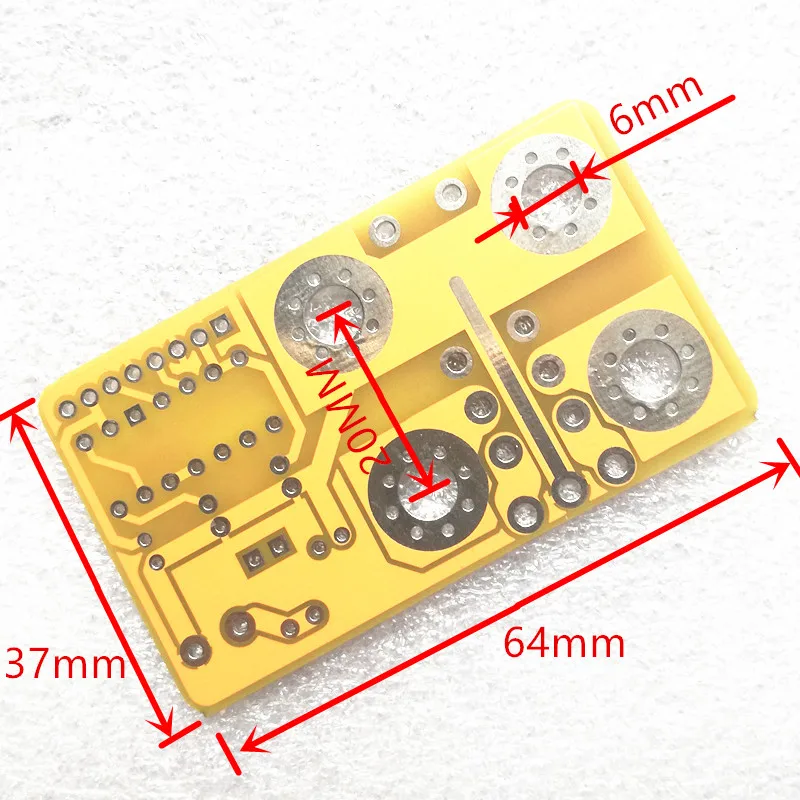 UPC1237 акустическая плата защиты Рог плата защиты PCB для Audiophile DIY усилитель