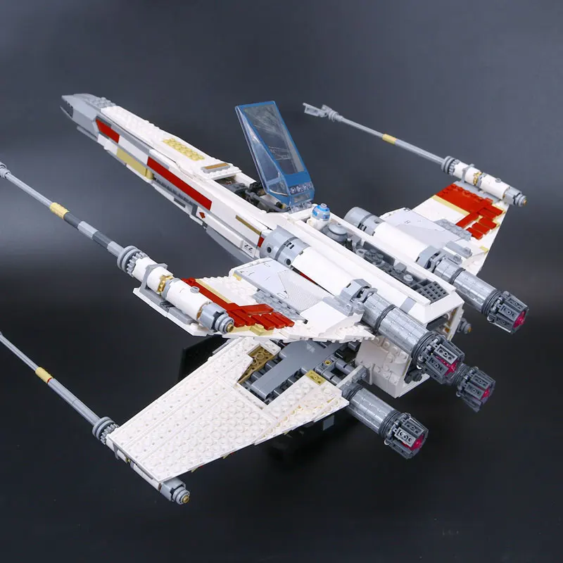 Цена 05039 Модель star войны UCS Rebel красный пять X wing Звездный истребитель совместим с 10240 Строительные кирпичи рождественские Наборы игрушки для дете...