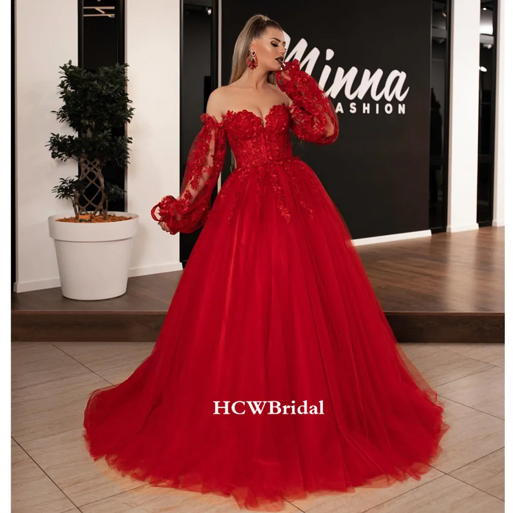 Очаровательное Красное длинное вечернее платье с разрезом с открытыми плечами длиной до пола сексуальное платье для выпускного вечера 2019