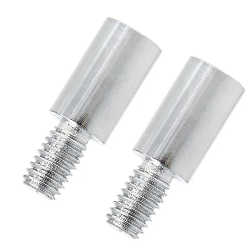 Easyget 2pcs 15mm Chrome Arcade Games Joysticks Shaft Extender Extension Rod For SANWA Joystick & Jamma Joystick & MAME Joystick