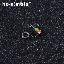 Рыболовная приманка с тремя якорями, мини-металлическая приманка, 5 шт., приманка, Аксессуары для рыбалки, крючок