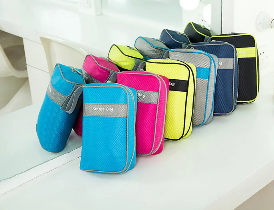 Makeup Usb Data Travel Electronic Accessories Cable Organizer Bag Large Travel Bag Organizer Electronic Multi-Functional (2)