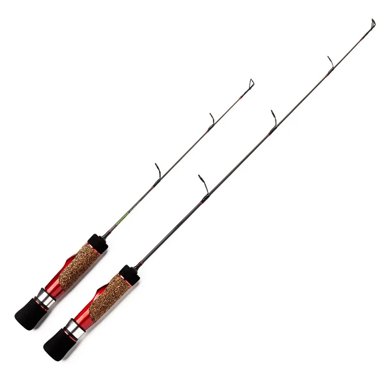 1pcs New 42cm/56cm Winter Carbon Fishing Rods Ice Fishing